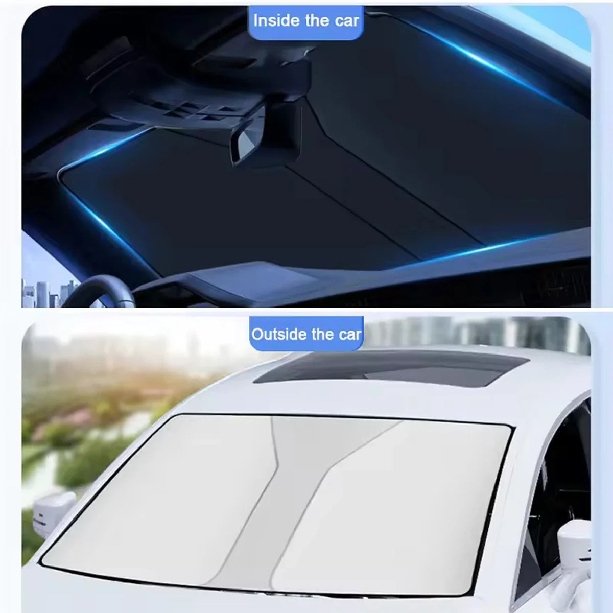 Universal Windshield Sunshade