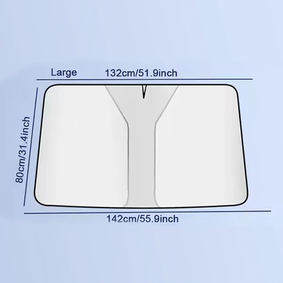 Universal Windshield Sunshade