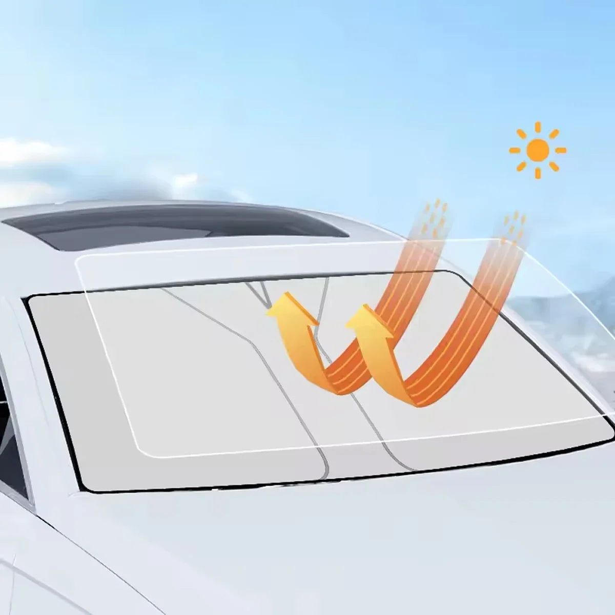Universal Windshield Sunshade
